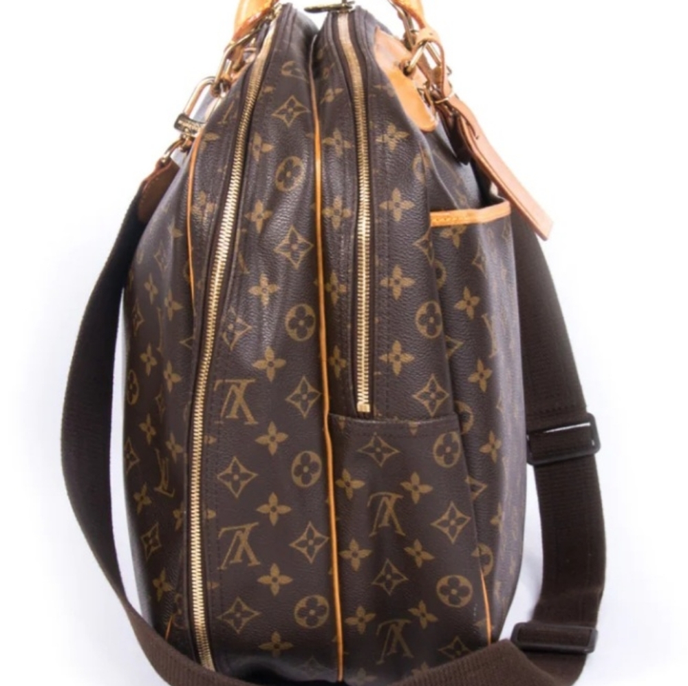 Louis Vuitton Alize 24 hrs bag Vintage Brown/tan - Picture 10 of 10